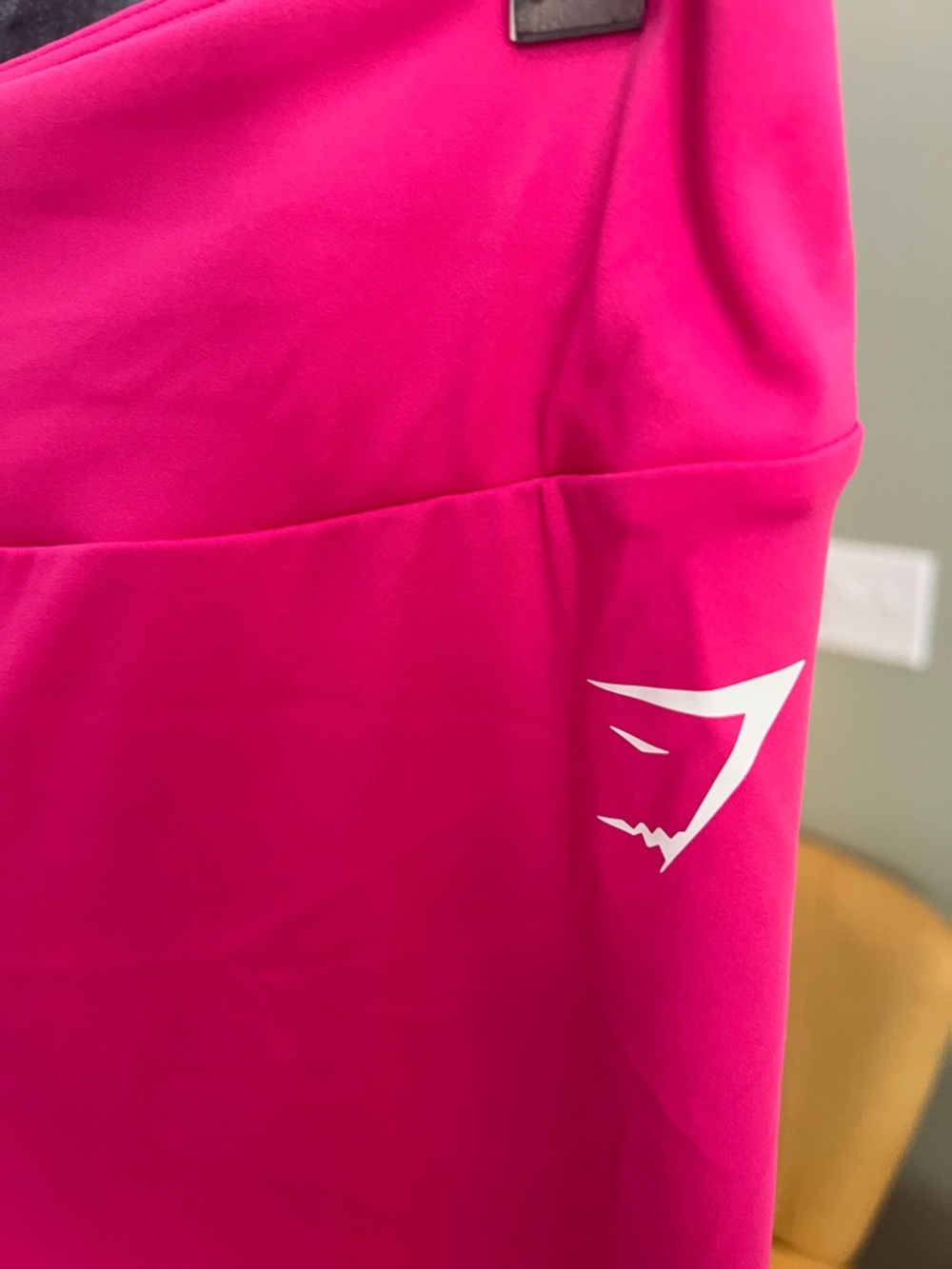 Gymshark Bright Neon Pink High-Waist Leggings - Picture 2 of 10